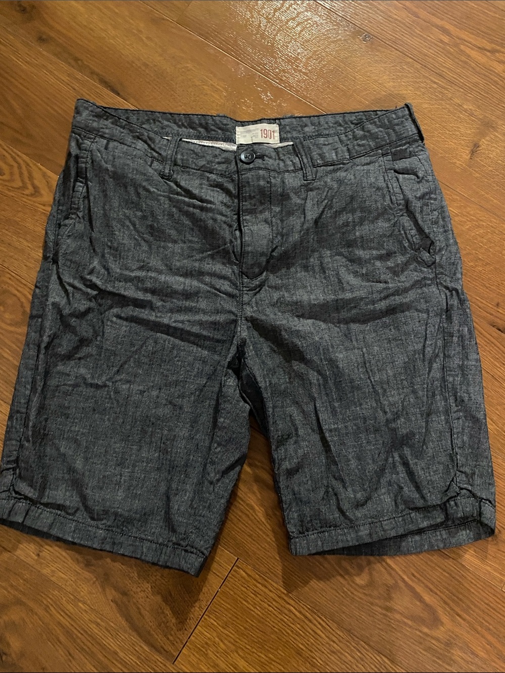 Nordstrom 1901 Men's Flat-Front Casual Chino Shorts Size 34
